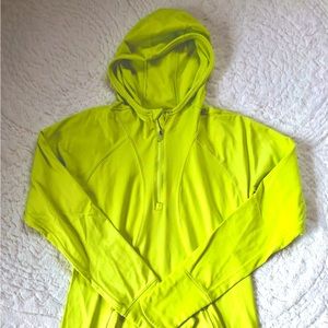 GapFit quarter zip pullover running hoodie